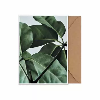 Green Home 01 – Skladacia karta A5
