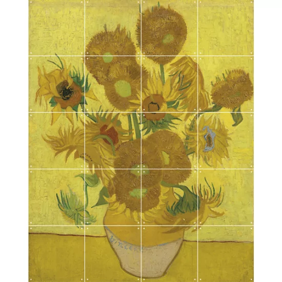 Skladaný obraz – Sunflowers
