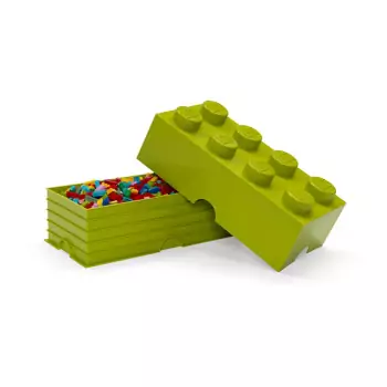 LEGO úložný box 8 – svetlo zelená