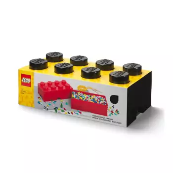 LEGO úložný box 8 – čierna