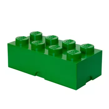 LEGO úložný box 8 – tmavo zelená
