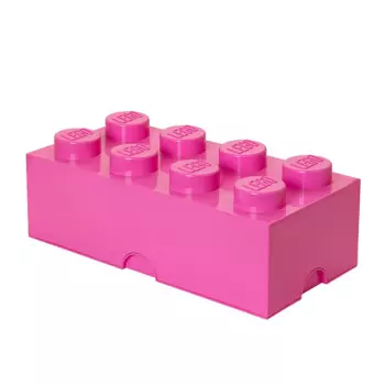 LEGO úložný box 8 – ružová
