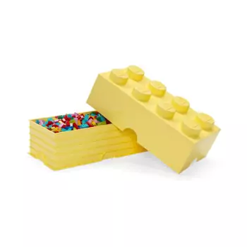 LEGO úložný box 8 – svetlo žltá