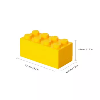 LEGO Mini Box – žltá