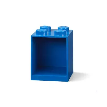 LEGO Brick 4 závesná polica – modrá