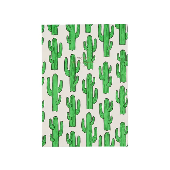 Dizajnový zápisník Cactus