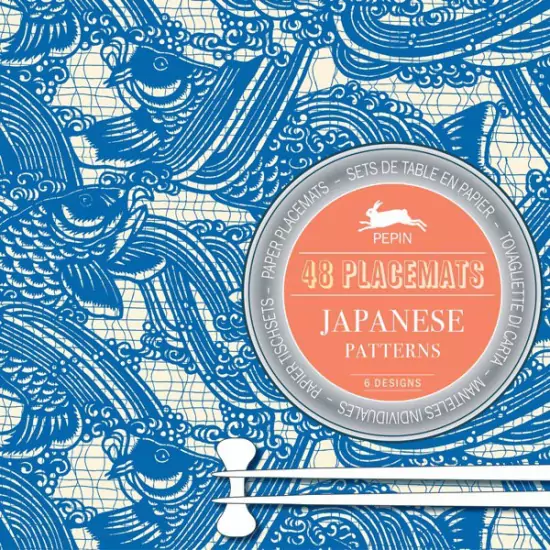 48 papierových prestieraní Japanesa Patterns