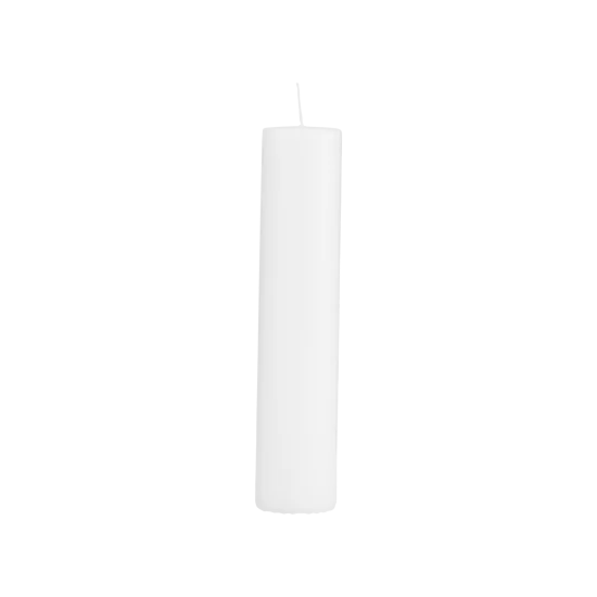 Biela sviečka 4x20 cm