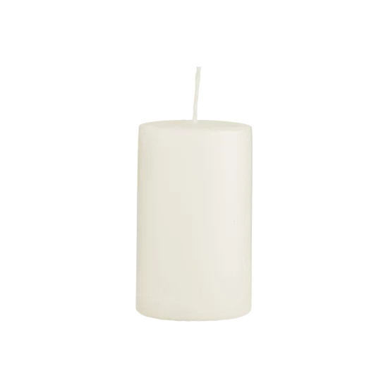 Krémová sviečka 6x10 cm – sada 2 kusov