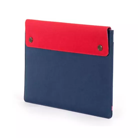 Puzdro Spokane Sleeve for 13 inch MacBook Navy/Red
