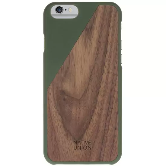 Kryt na iPhone 6 – Clic Wooden Olive