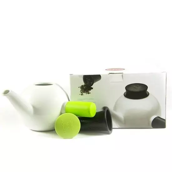 Porcelánová čajová kanvica Teakyo – zelená