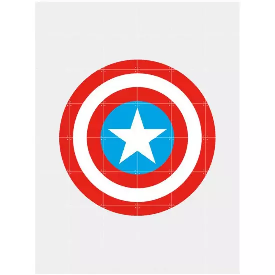 Skladaný obraz IXXI – Minimalism Captain America