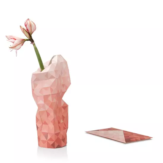 Papierový obal na vázu – Red Gradient