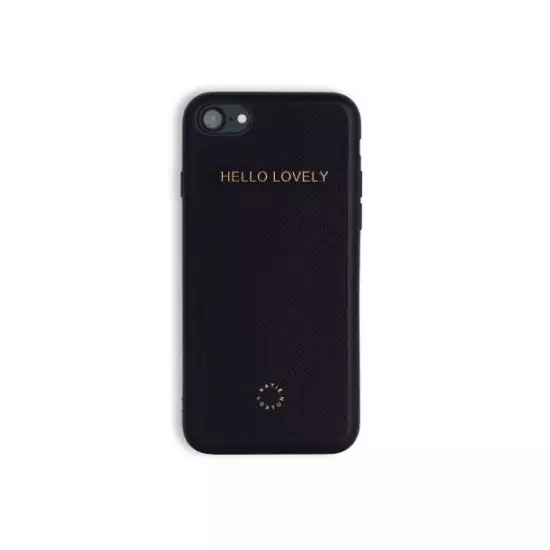 Čierny kryt na iPhone 7 – Hello Lovely