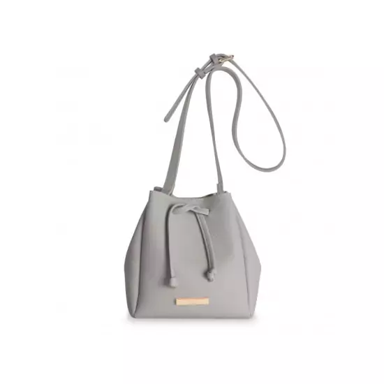 Pastelovo šedá kabelka – Mini Chloe Bucket Bag