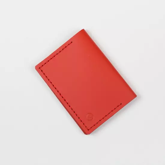 Kožená peňaženka – Double Wallet – červená