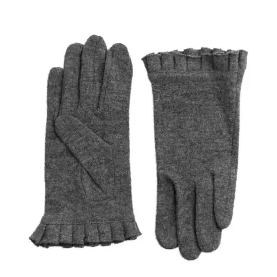 Tmavošedé zimné rukavice