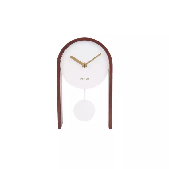 Hnedé stolné hodiny Smart Pendulum