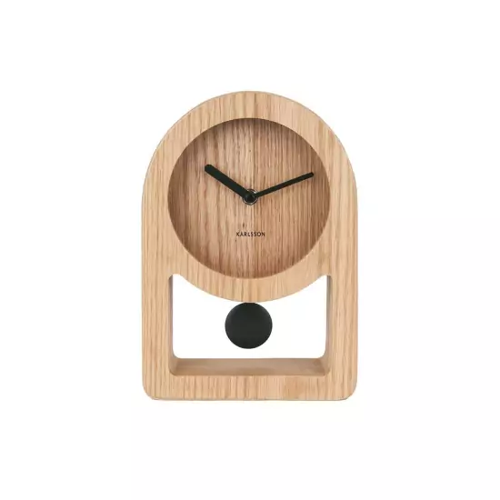 Stolné drevené hodiny Lena Pendulum Wood