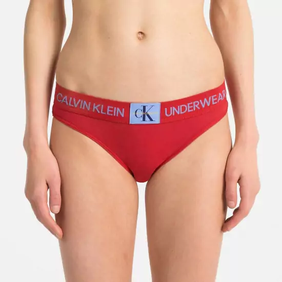Červené nohavičky Bikini Monogram