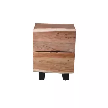 Nočný stolík ALBERO – 50 × 37 × 63 cm