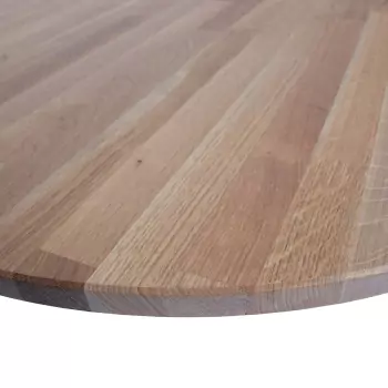 Drevená oválná stolová doska Tablo