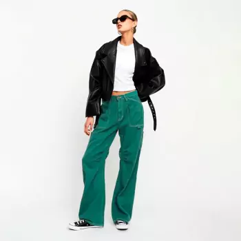Zelené nohavice Miami Vice